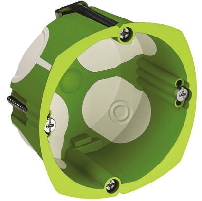 Schneider Electric Multifix Air Green Polypropylene Junction Box, IP20, 1 Gangs 71 mm 39mm 71 mm