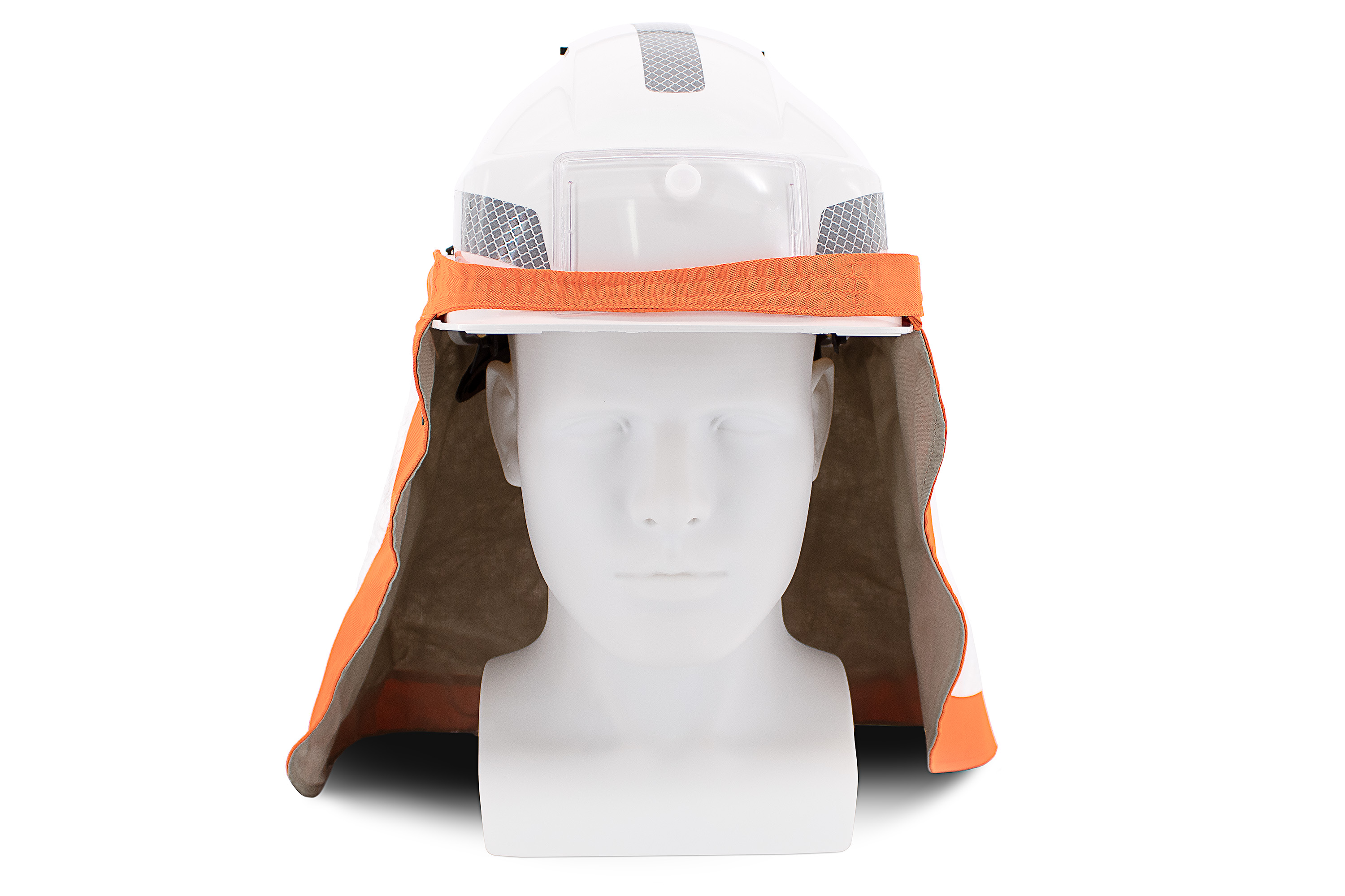 Soway Cotton, Polyethylene Helmet Protector Orange All brands of Helmets