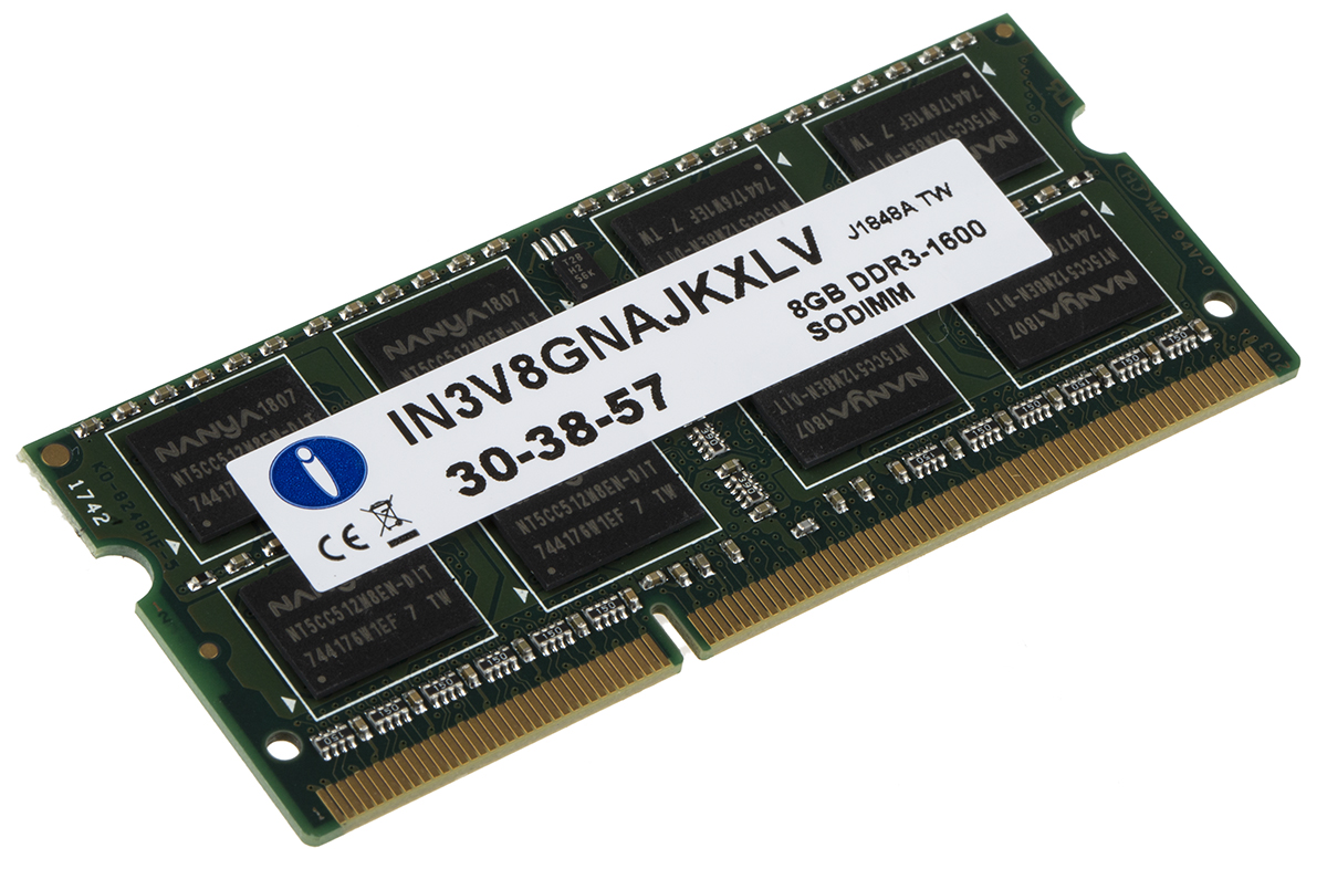 Integral Memory 8 GB DDR3 Laptop RAM 1600 MHz, SODIMM, 1.35V