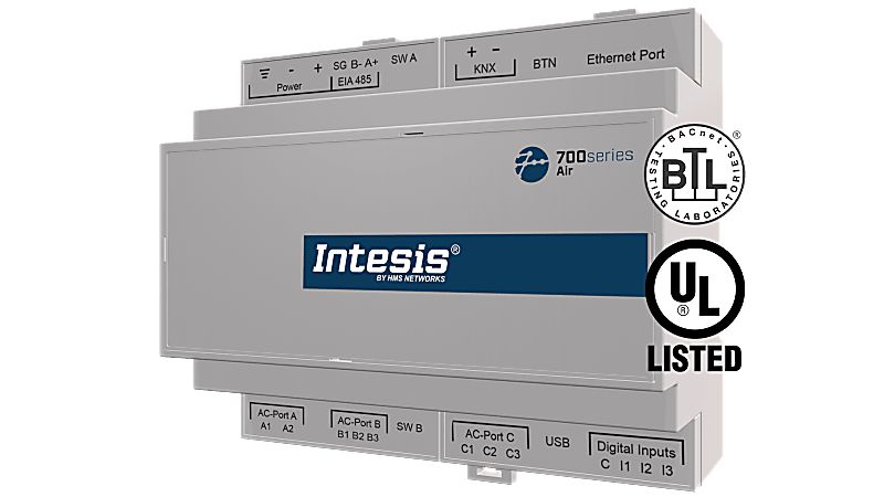 Intesis IN770AIR00SO000 Building Automation Web Servers & Gateway, IN77
