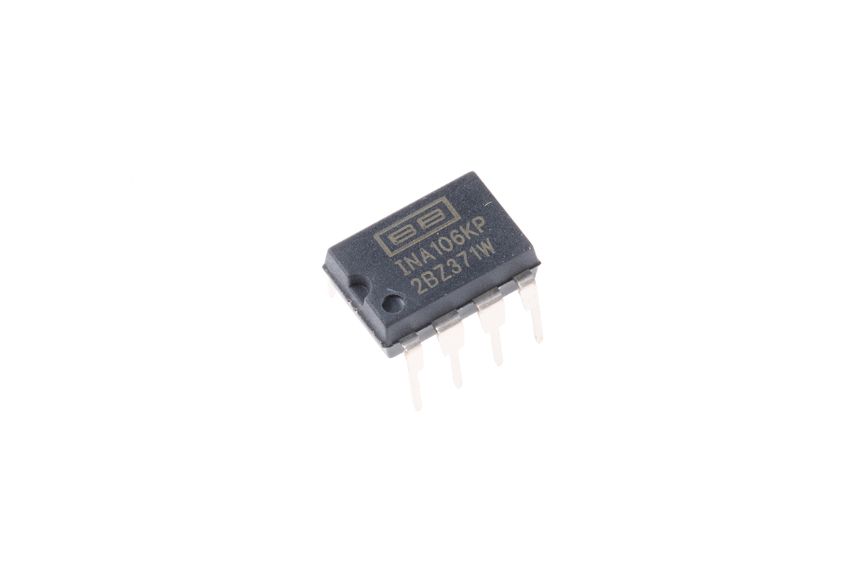 INA106KP Texas Instruments 1-Channel Differential Amplifier 5 MHz 8-Pin PDIP