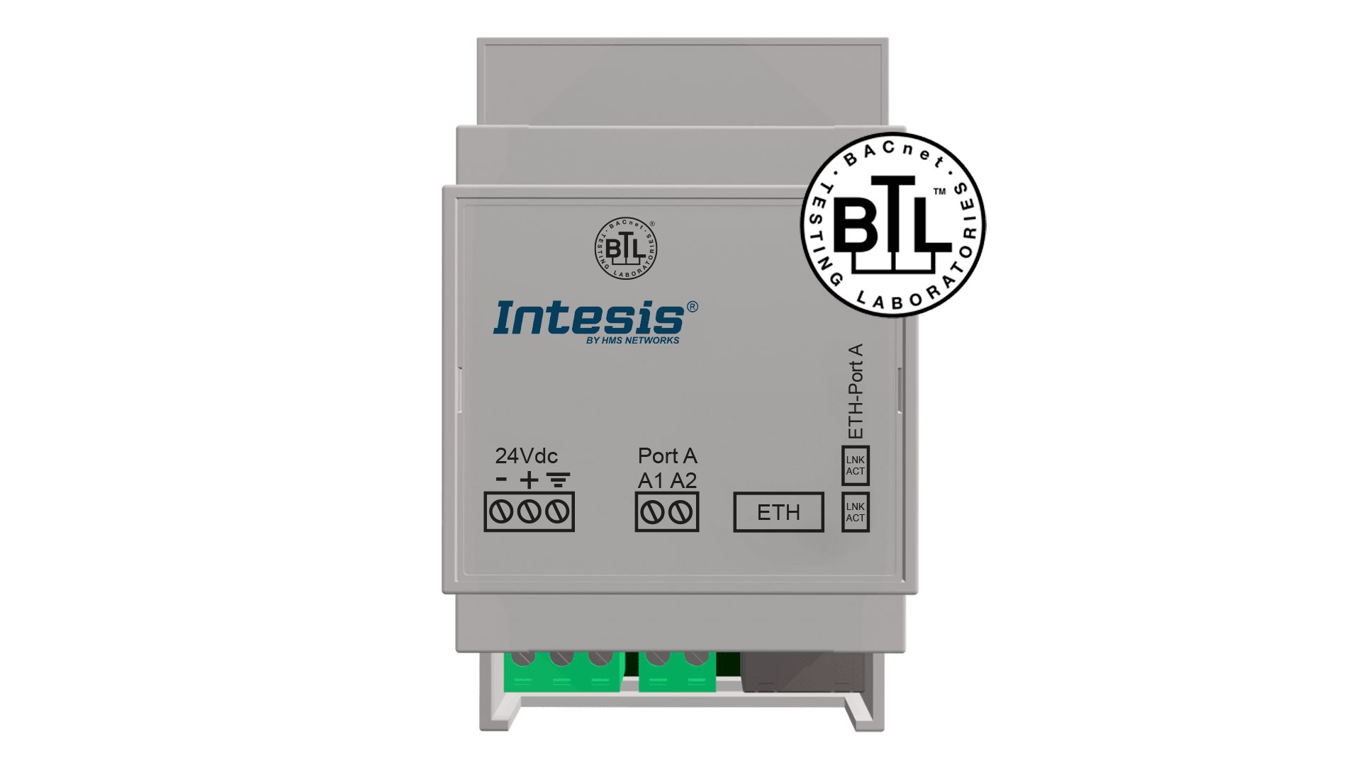 Intesis PLC I/O Module M-Bus to BACnet/IP 24V