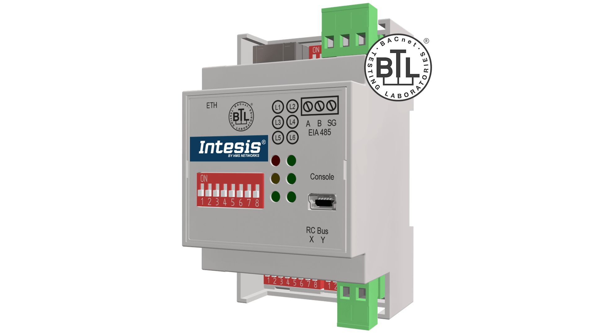 Intesis INBACMHI001R000 Building Automation Web Servers & Gateway, INBA