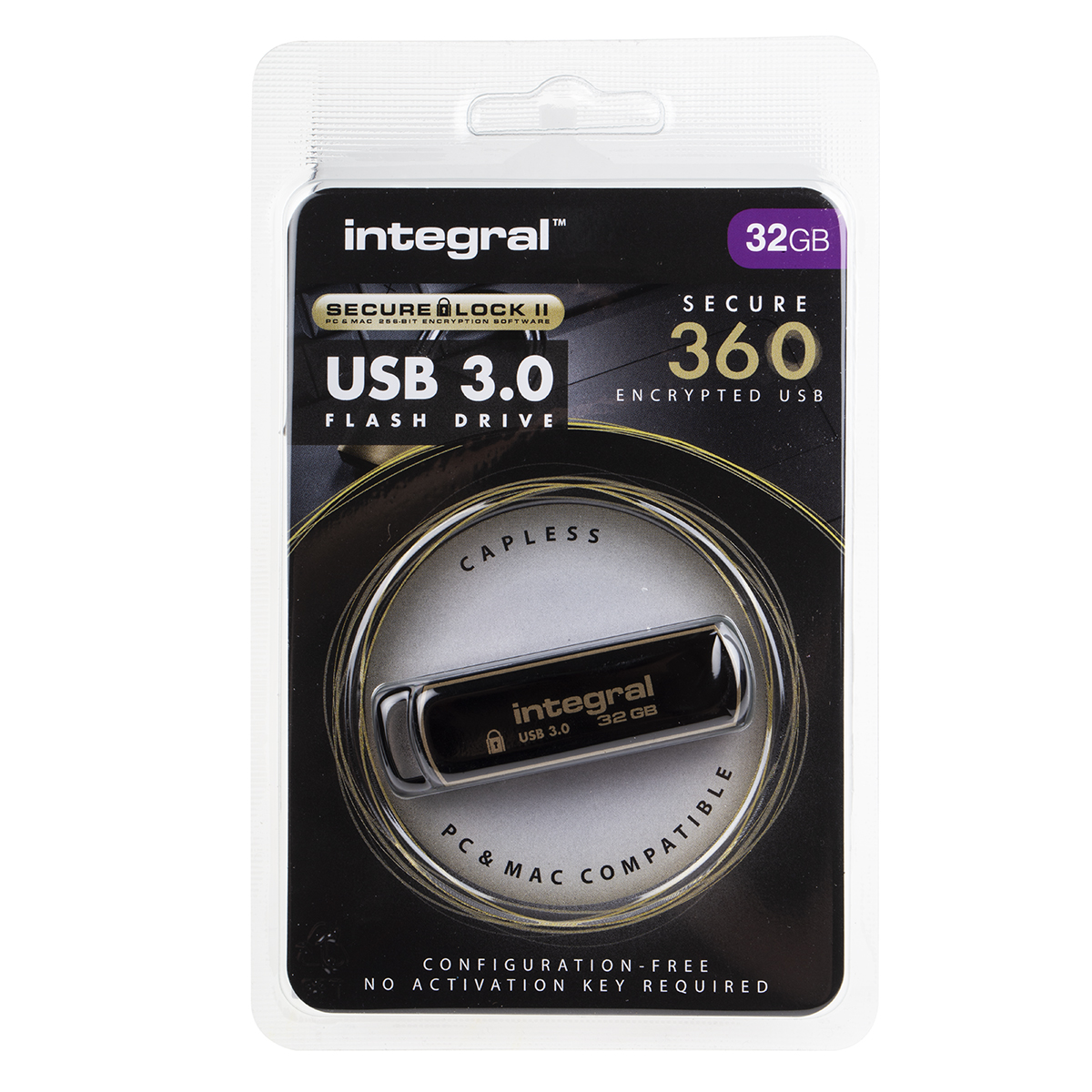 infd32gb360sec30 Integral Memory 32 GB USB 3.0 USB Flash Drive