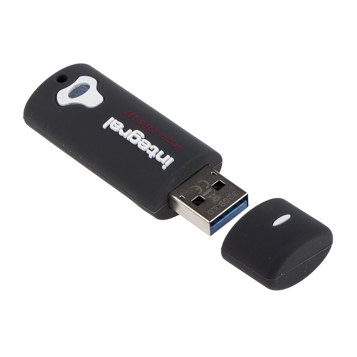 Integral Memory 64 GB USB 3.0 Hardware Encrypted Flash Drive