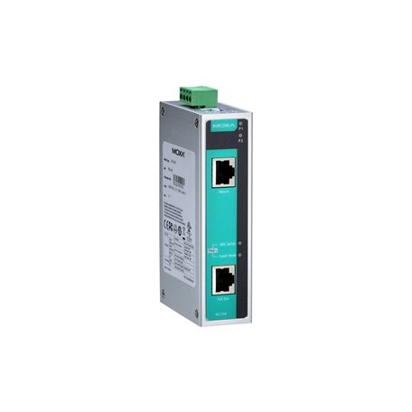 MOXA 2 Port PoE Injector, 48V dc Input 60 W, 57V dc Output, 1.42 A