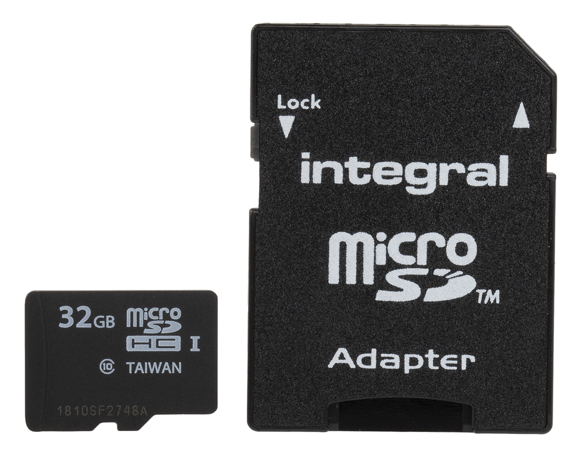 Integral Memory 32 GB MicroSDHC microSD, Class 10
