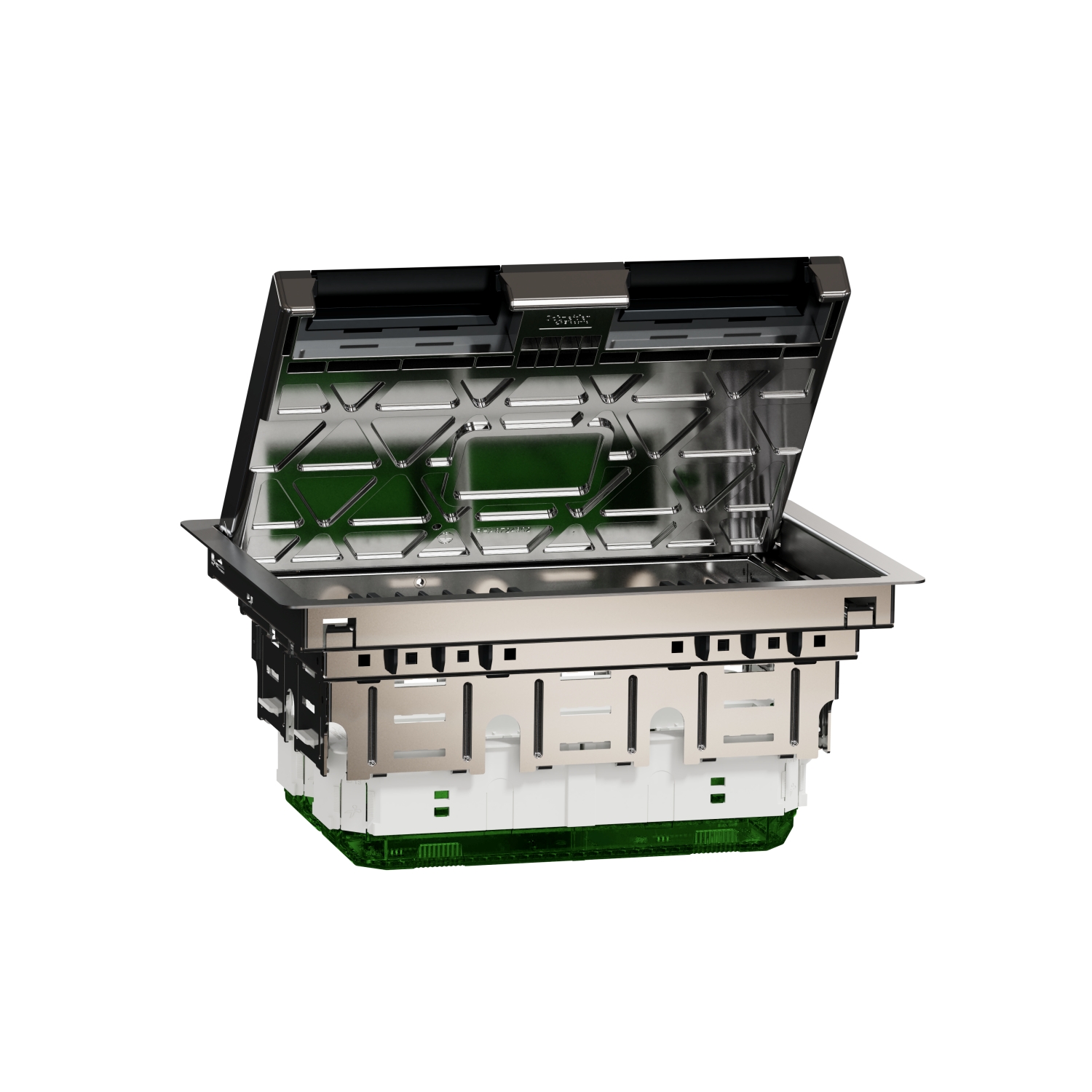 Schneider Electric Grey 8 Compartment, 275 mm x 200mm 82 mm