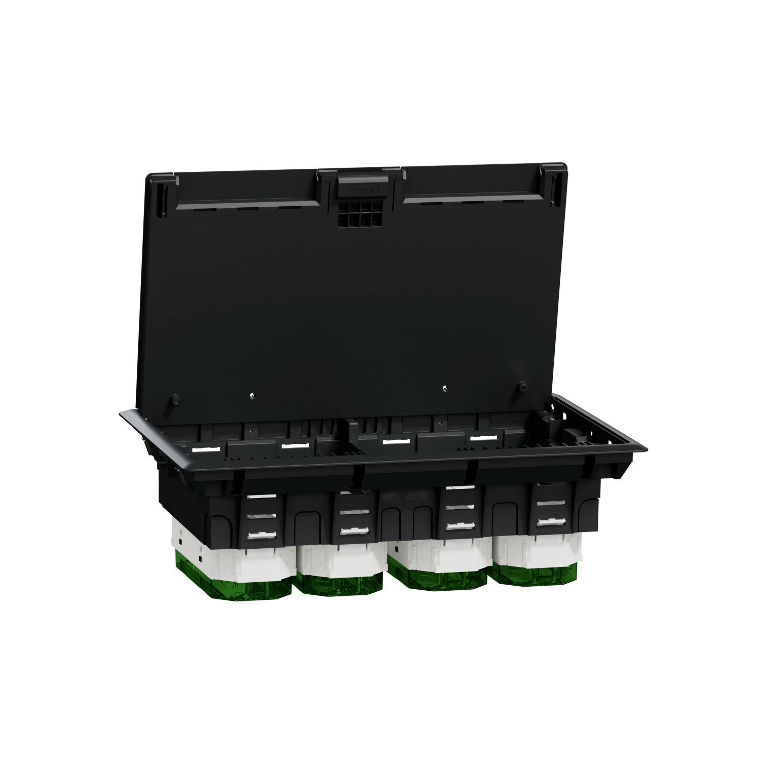 Schneider Electric Grey 12 Compartment, 345 mm x 224mm 70 mm