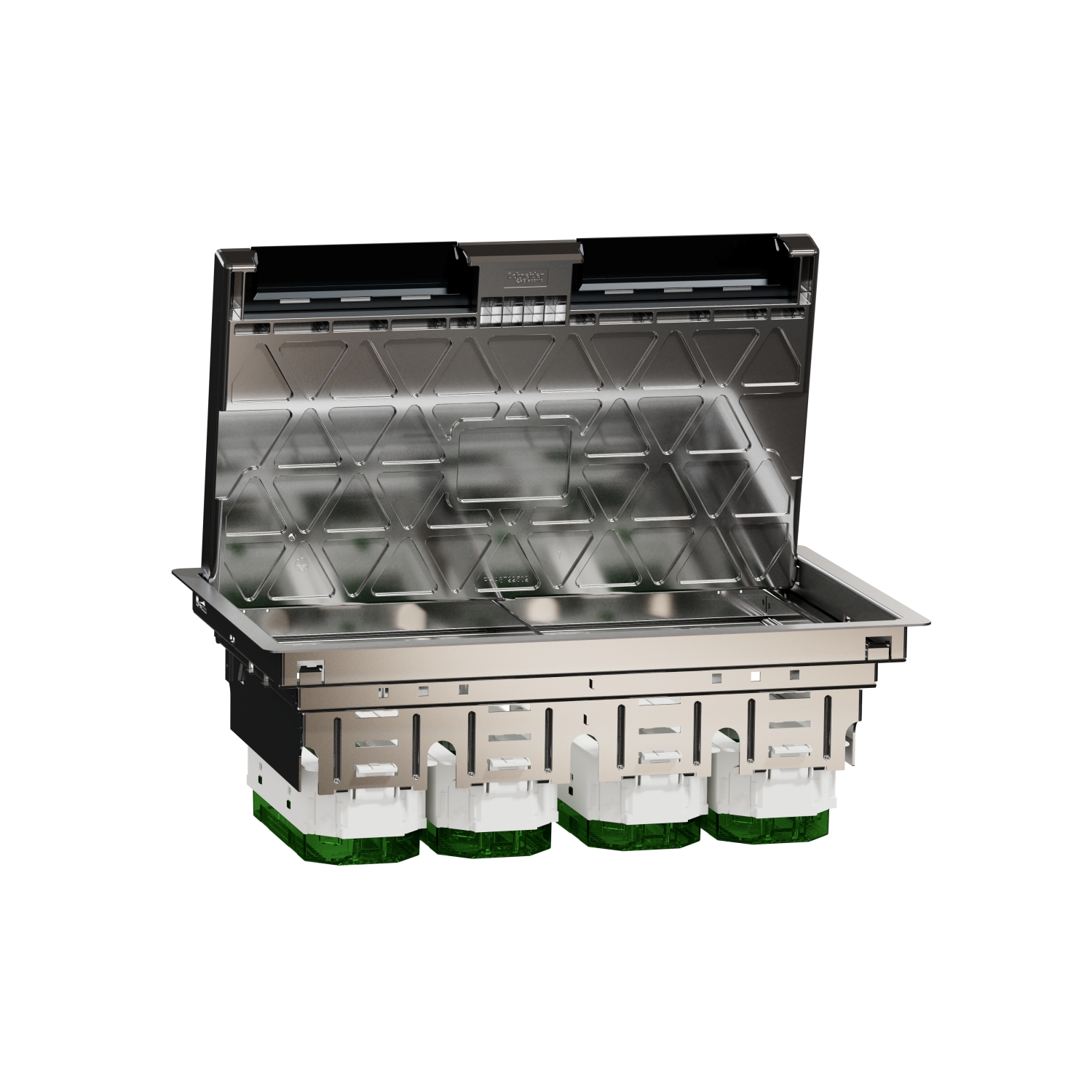 Schneider Electric Grey 12 Compartment, 345 mm x 224mm 82 mm