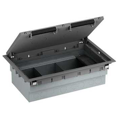 Cutterwell & Co Ltd Grey 3 Compartment 105 mm