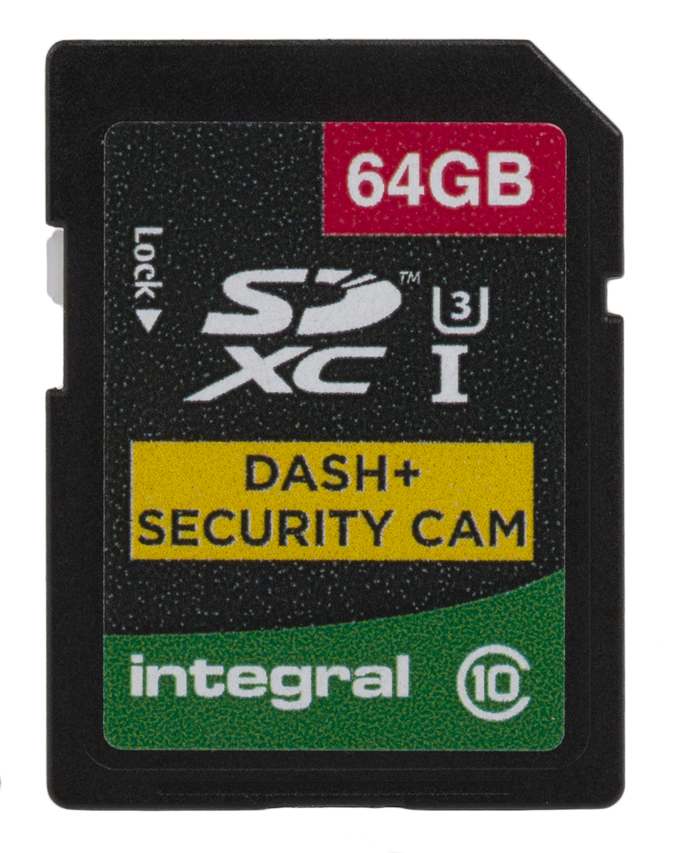 Integral Memory 64 GB SDXC microSD, Class 10, UHS 1 U3