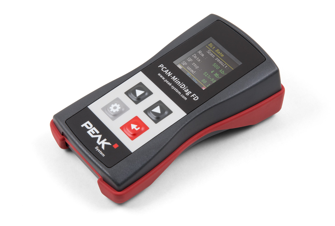 Peak PCAN-MiniDiag FD Series Diagnostic for Use with Networks of Vehicles