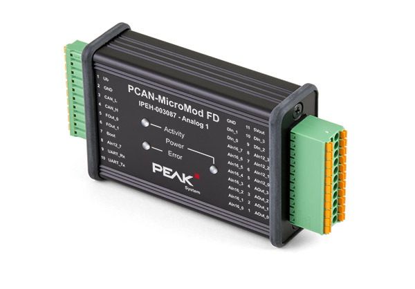 Peak CAN, CAN FD I/O Module 1