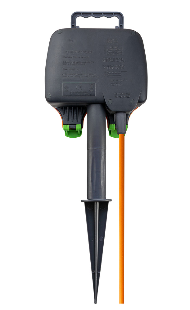ipgs152-mp BG Electrical Grey Power Supply IP54 for use with Garden and Light DIY