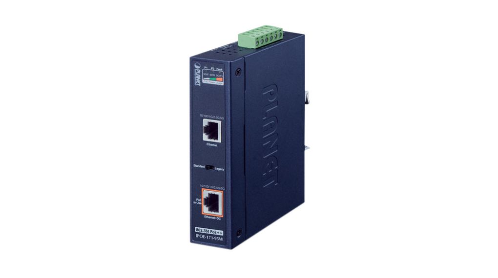 Planet PoE Injector, 12V, 48 V Input 95 W, 54V dc Output