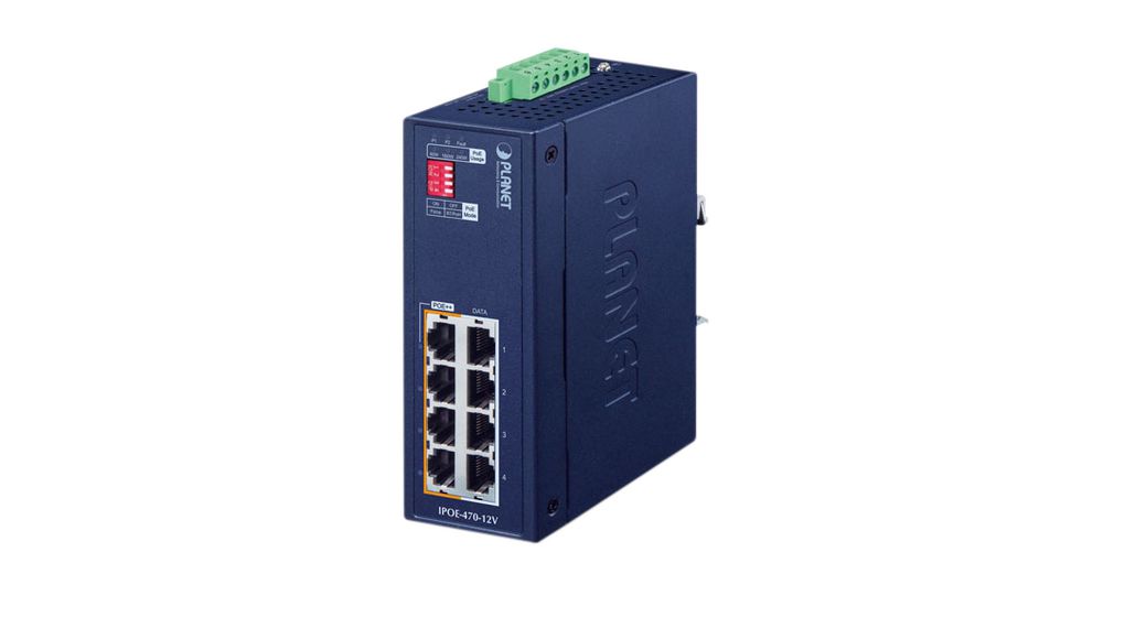 ipoe-470 Planet PoE Injector, 48V, 54 V Input 240 W, 48V dc, 54 V dc Output