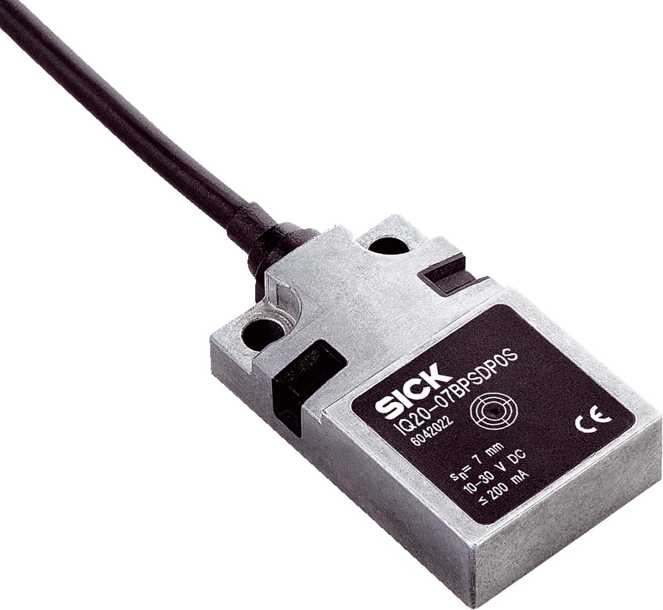 SICK IQ20-07BPPDQ0S Block Inductive Proximity Sensor, M8 PNP IQ20 30V 7 mm 30 V dc 200mA