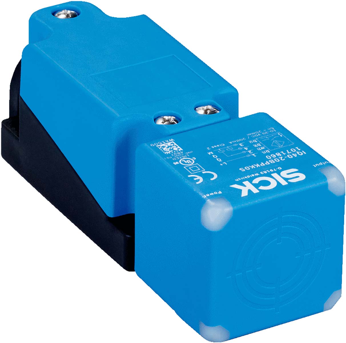 SICK IQ40-20BPSKC0S Block Inductive Proximity Sensor PNP IQ40 30V 20 mm 30 V dc 200mA