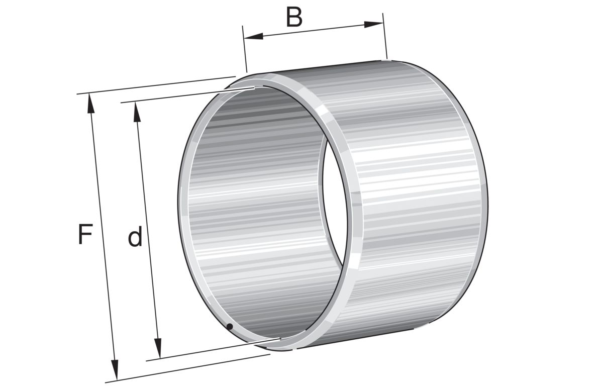 INA Inner Ring Bearing Kit For Use With Bearing, IR30X35X26-EGS