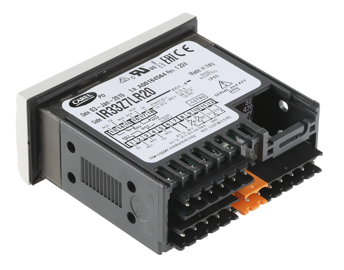 ir33z7lr20 Carel IR33 Panel Mount PID Temperature Controller 2 Input, 4 Output Relay 230V PID Controller