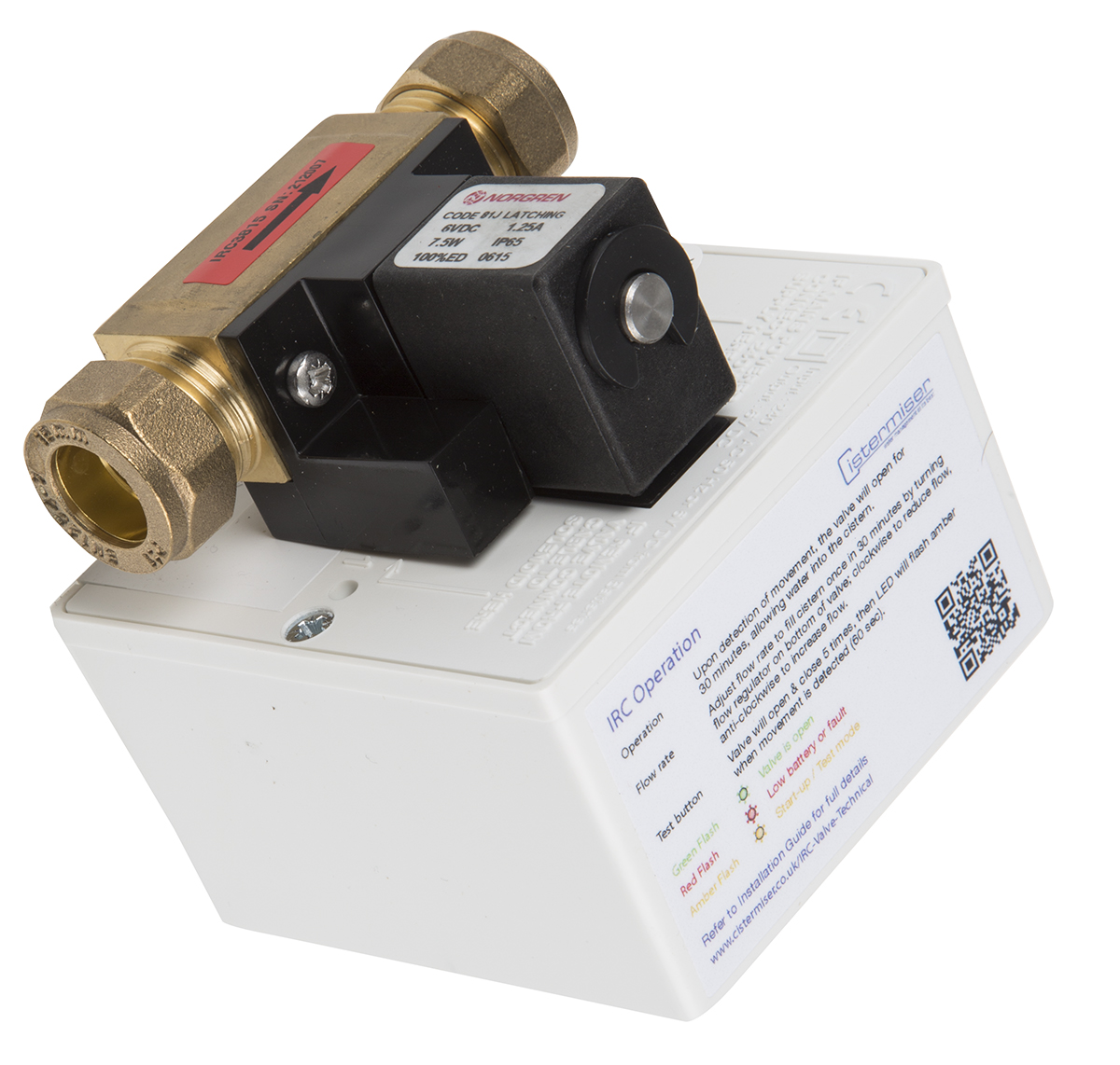 irc Cistermiser Female IRC 15 mm Toilet Fitting ABS