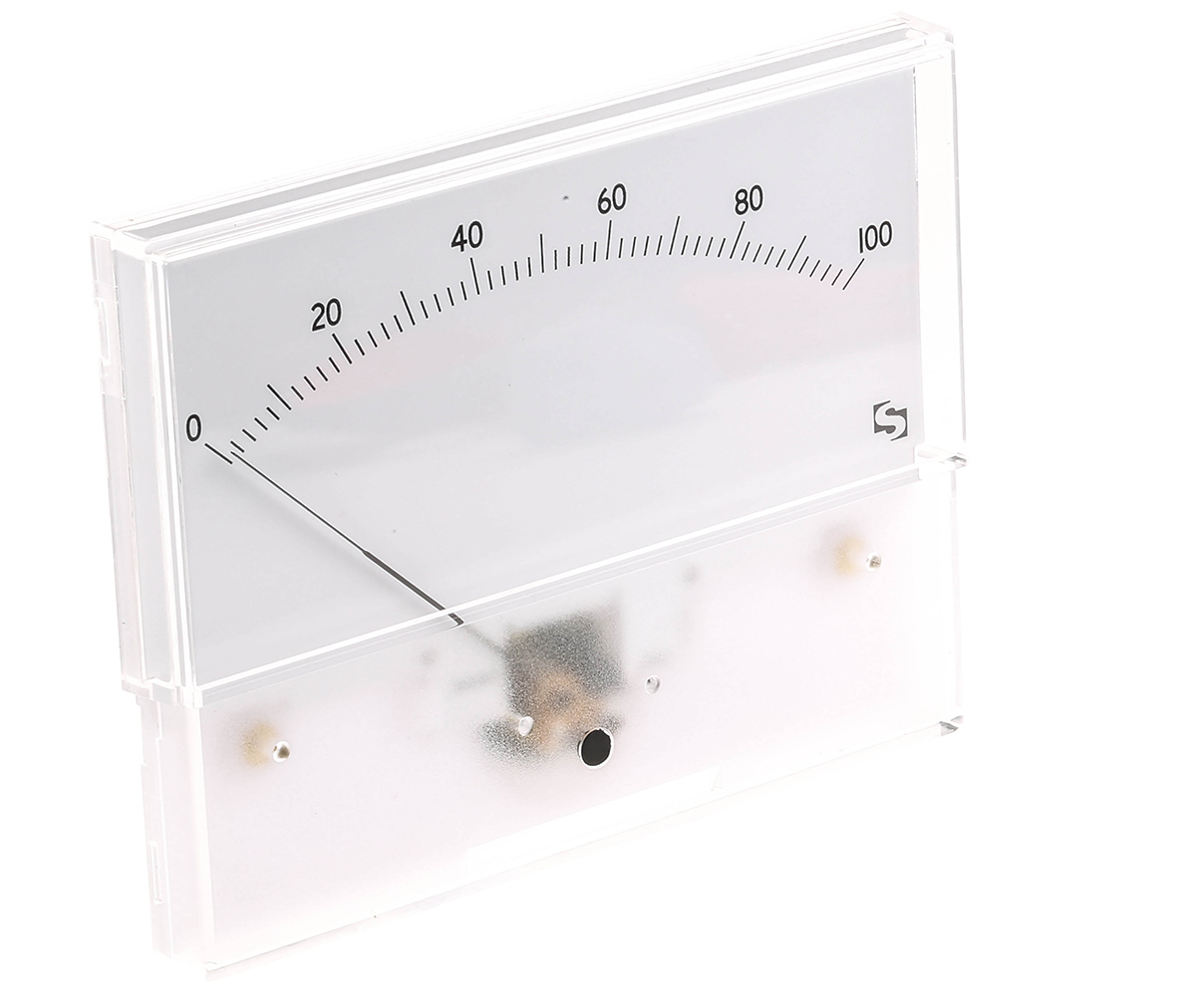 is-11019 Sifam Tinsley 19 Analogue Panel Ammeter 25 A DC, 55.5 mm x 121 mm, ±1.5 % Moving Coil