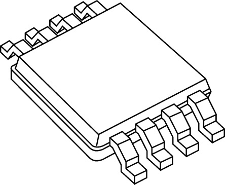 isl3179eiuz Renesas Electronics ISL3179EIUZ Line Transceiver, CMOS/TTL, Bipolar, 8-Pin MSOP