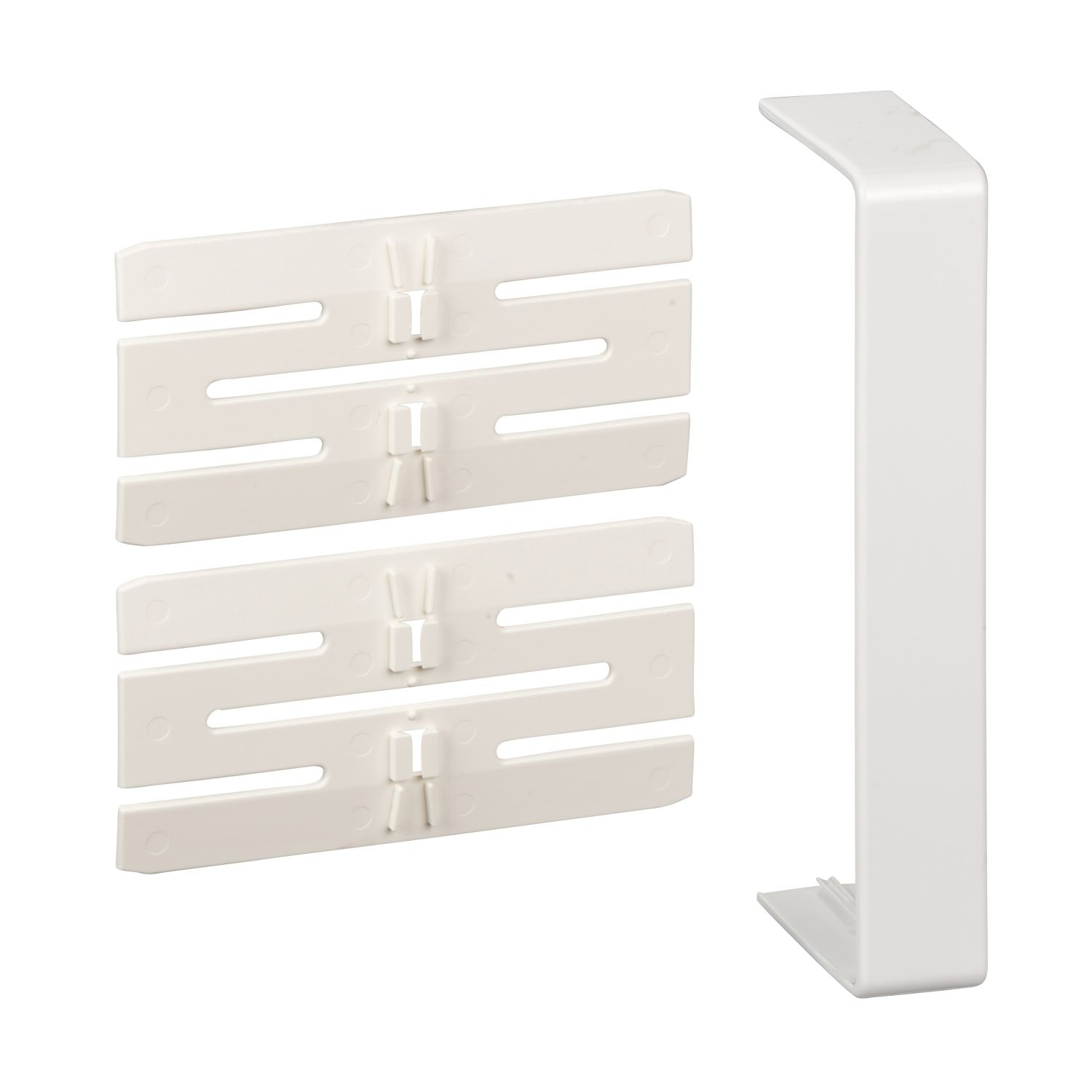 Schneider Electric OptiLine White, W57mm x D145 mm, L100 mm, ABS/Polycarbonate