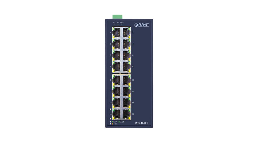 isw-1600t Planet ISW-1600T Unmanaged 16 Port Ethernet Switch