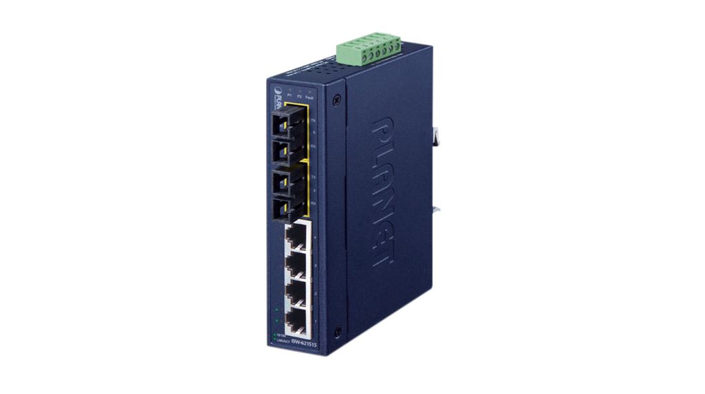 Planet ISW-621 Unmanaged 6 Port Industrial Ethernet Switch