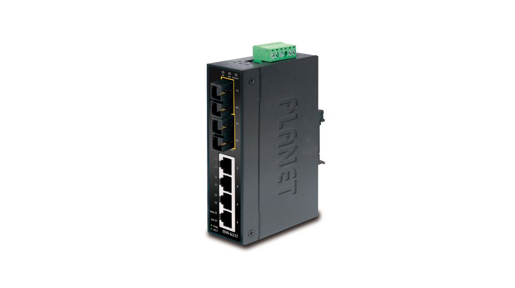 Planet ISW-621T Unmanaged 6 Port Industrial Ethernet Switch