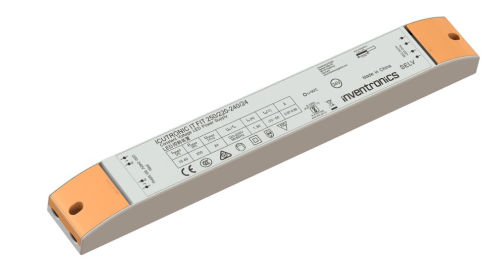 Inventronics LED Driver, 24V Output, 250 W Output