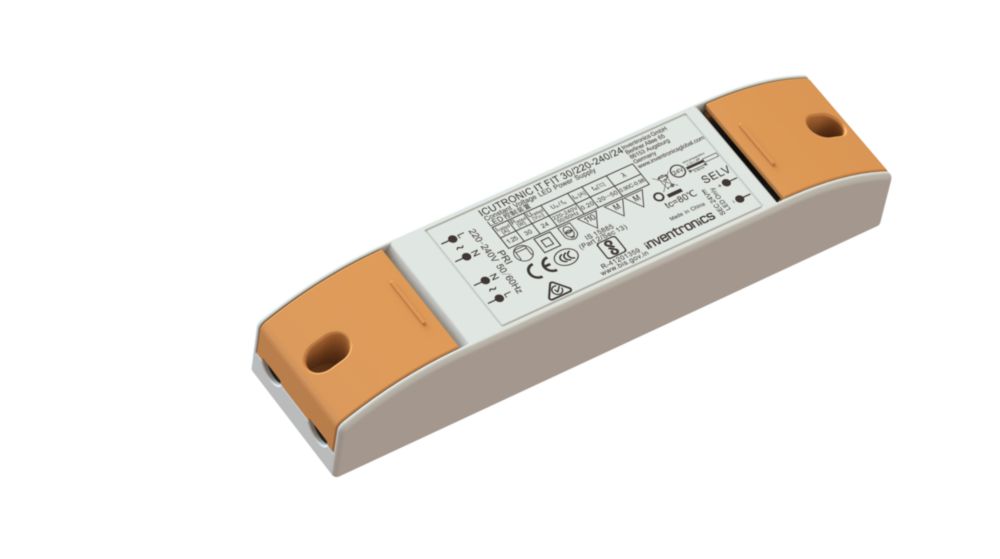 Inventronics LED Driver, 24V Output, 30 W Output