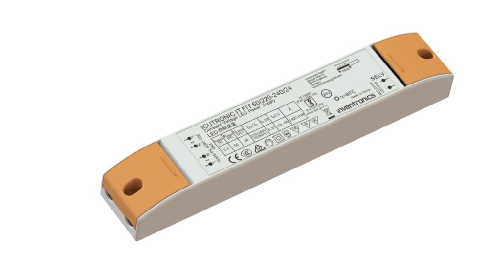 Inventronics LED Driver, 24V Output, 60 W Output