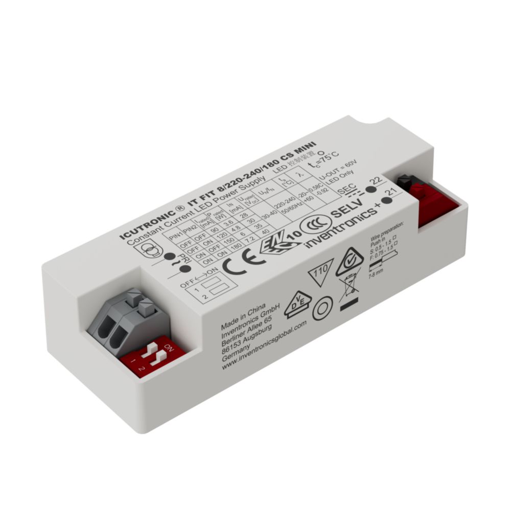 Inventronics, 220 to 240 V Output, 7.2 W Output