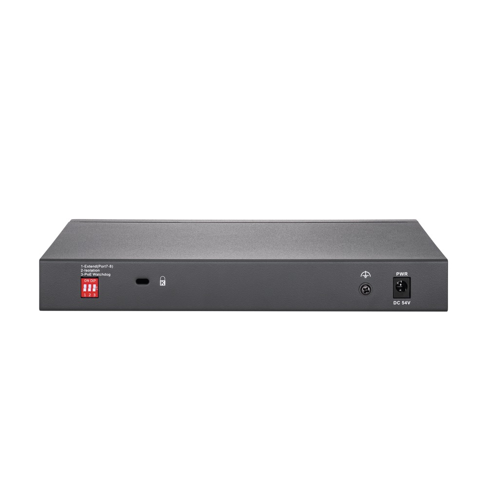 itac10111 ABUS Security-Center ITAC10111 Gigabit 8 Port Gigabit Switch Power Over Ethernet