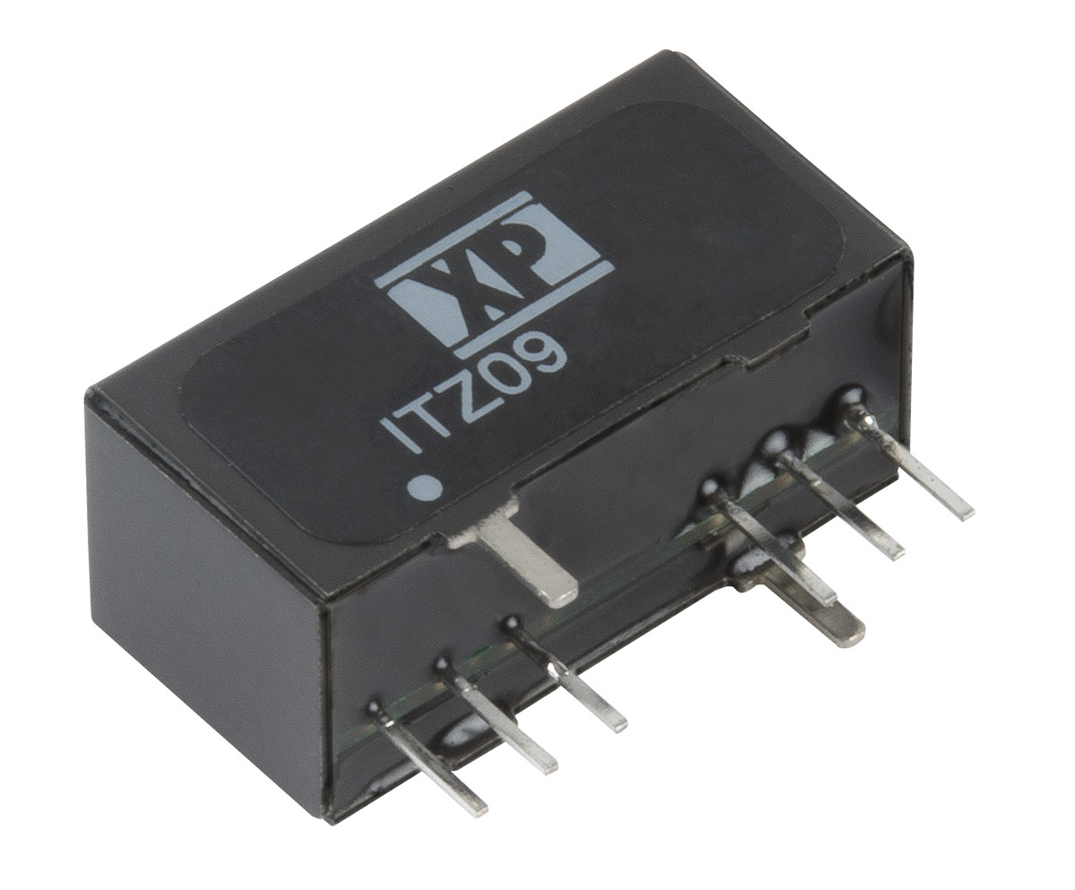 XP Power ITZ DC/DC Converter, 9V dc/ 1 A, 75V dc Input, 18V Input 9 W, Through Hole, 85 °C Max Temp -40 °C Min Temp