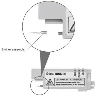 SMC ±10 V Nozzle Ionizer, Ioniser