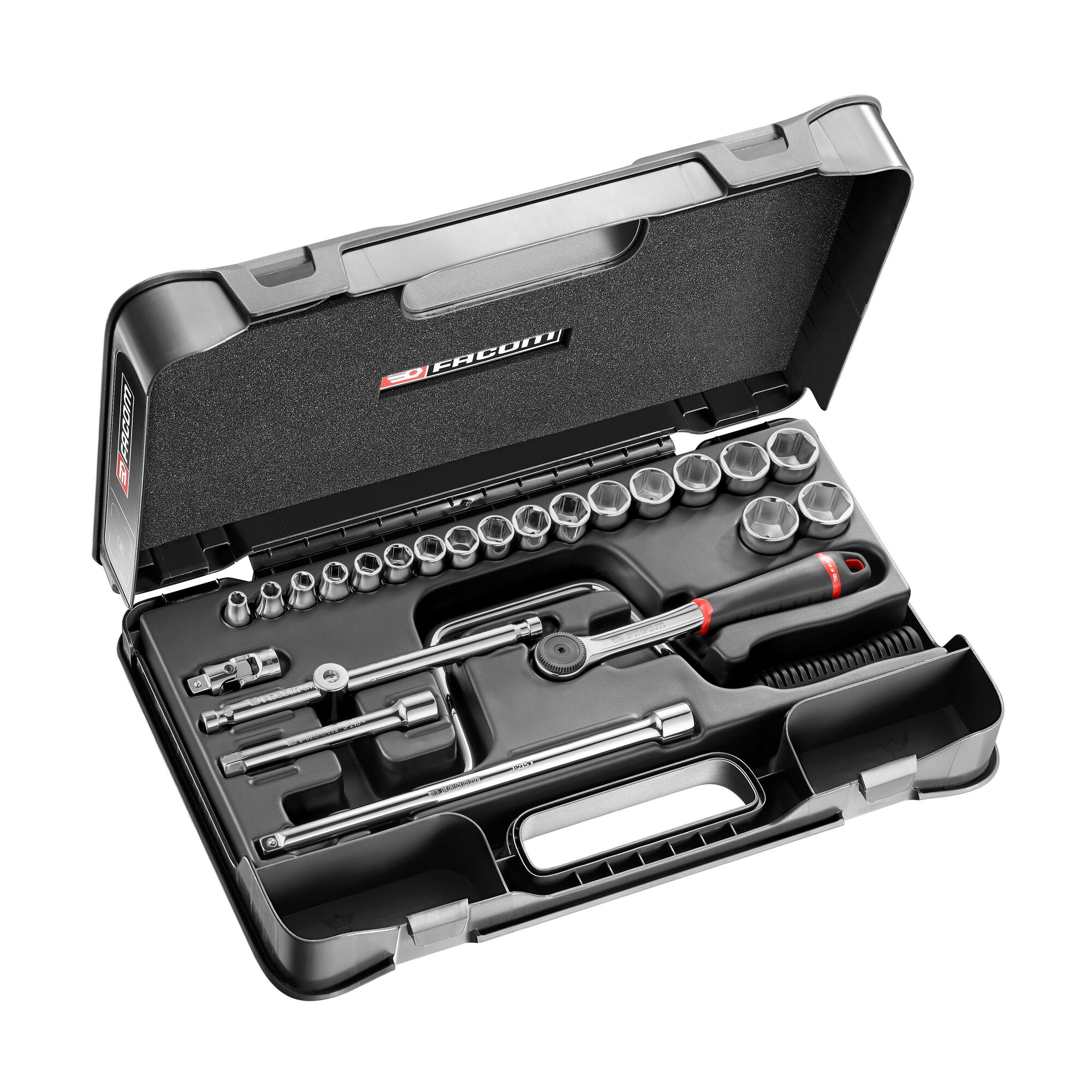 Facom 24-Piece 3/8 in 6 Point Socket Set