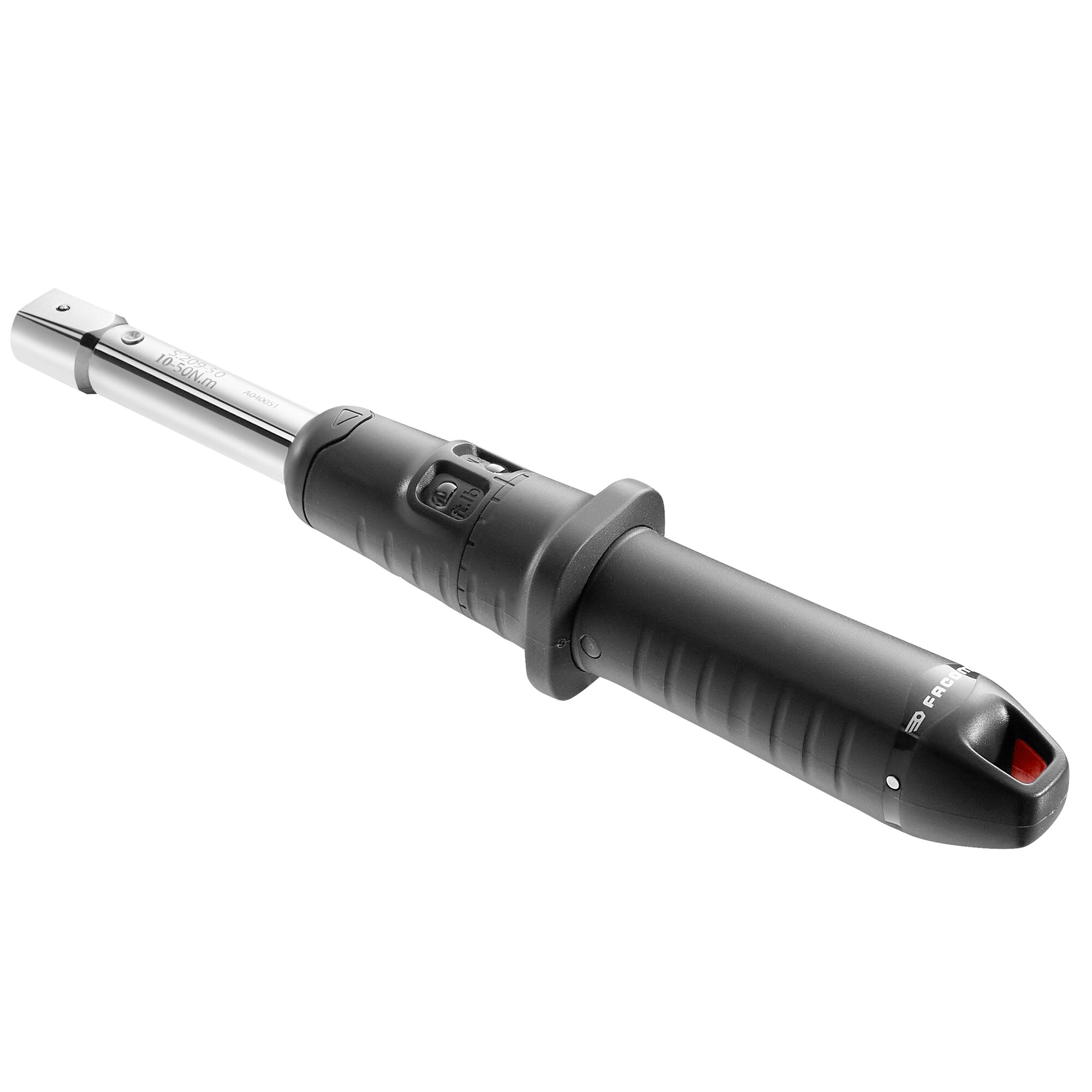 Facom J.209-50D Torque Wrench, 10 to 50 Nm, 9 x 12 mm Drive, Open End Drive