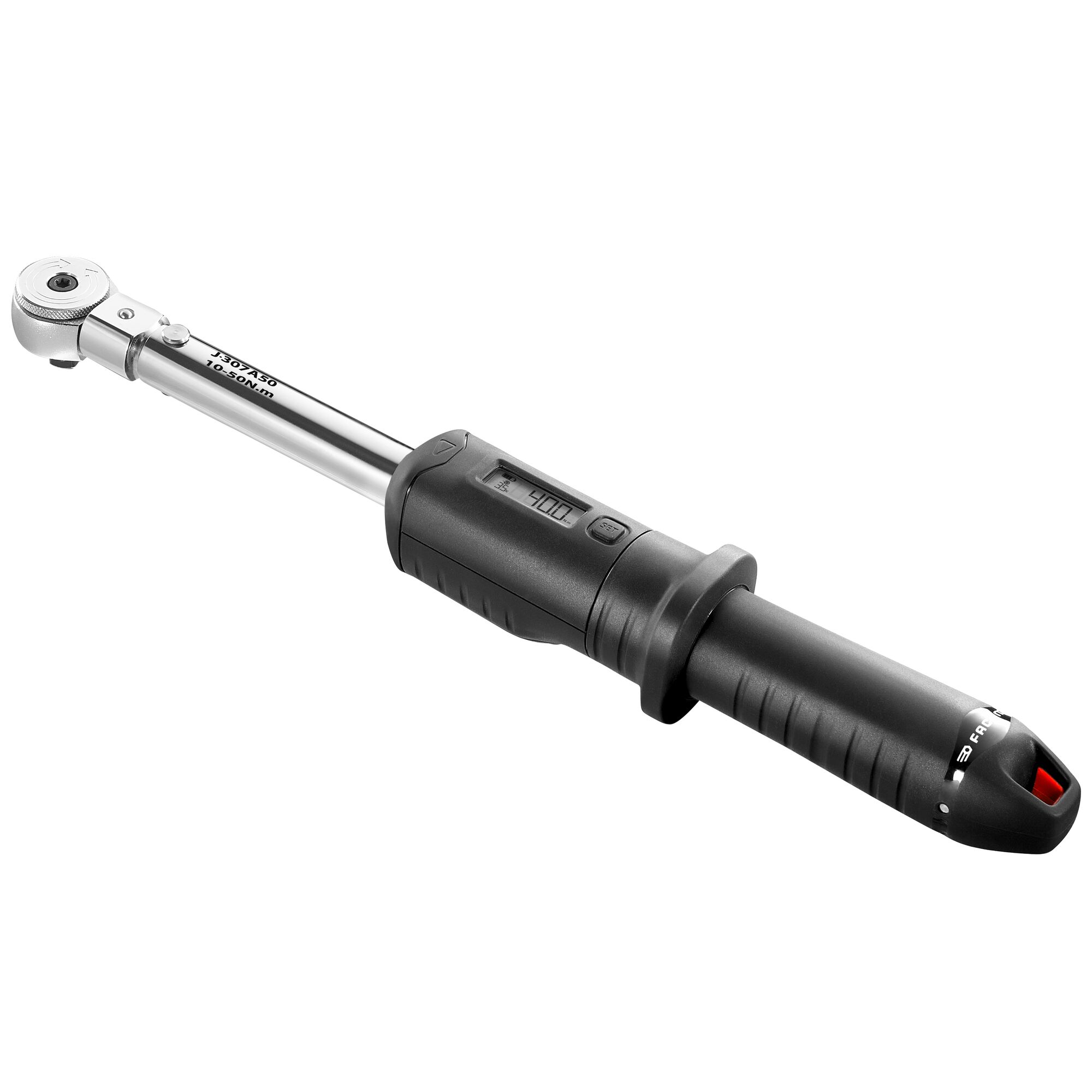 Facom J.307A50 Torque Wrench, 10 to 50 Nm, 3/8 in Drive, Square Drive