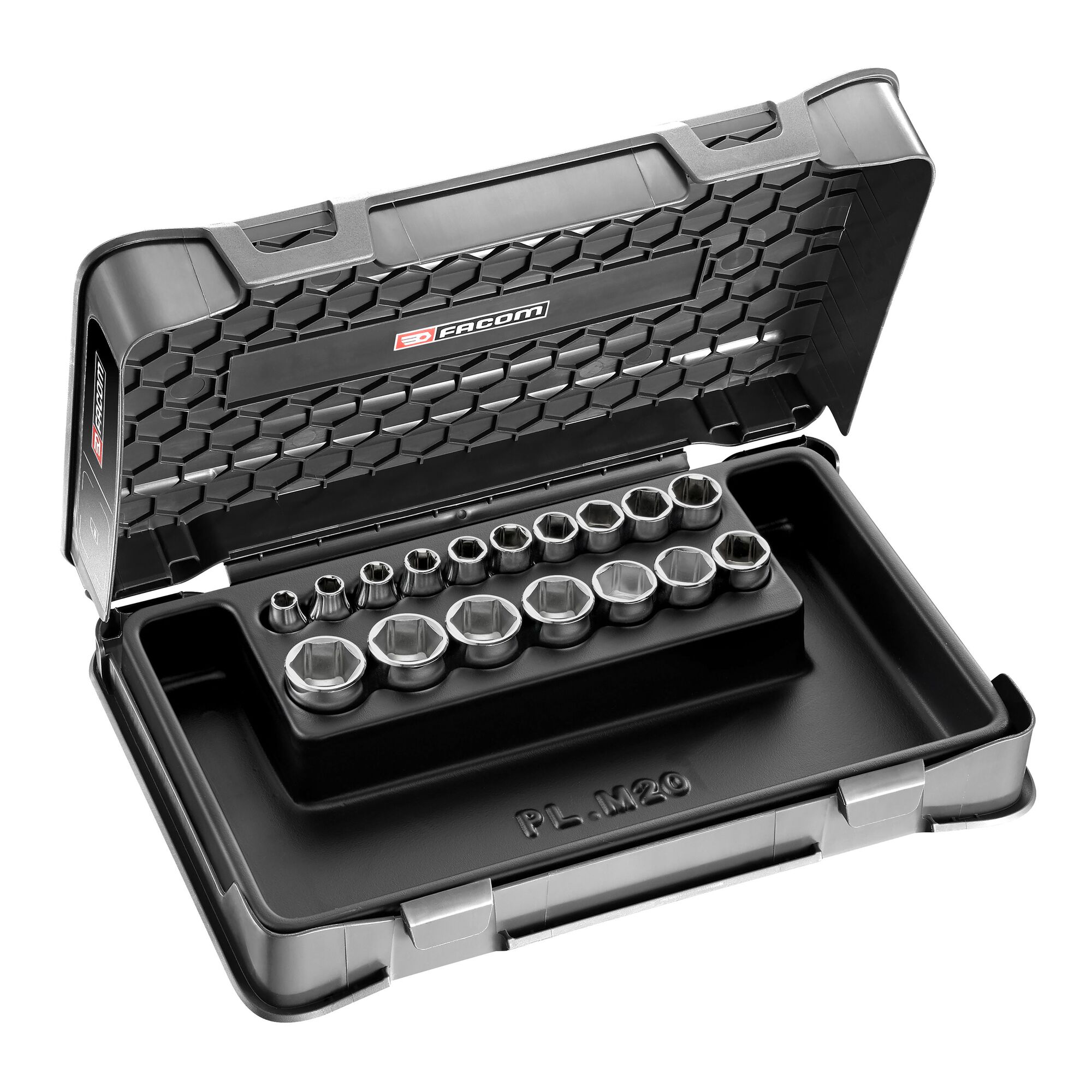 Facom 17-Piece 3/8 in 6 Point Socket Set