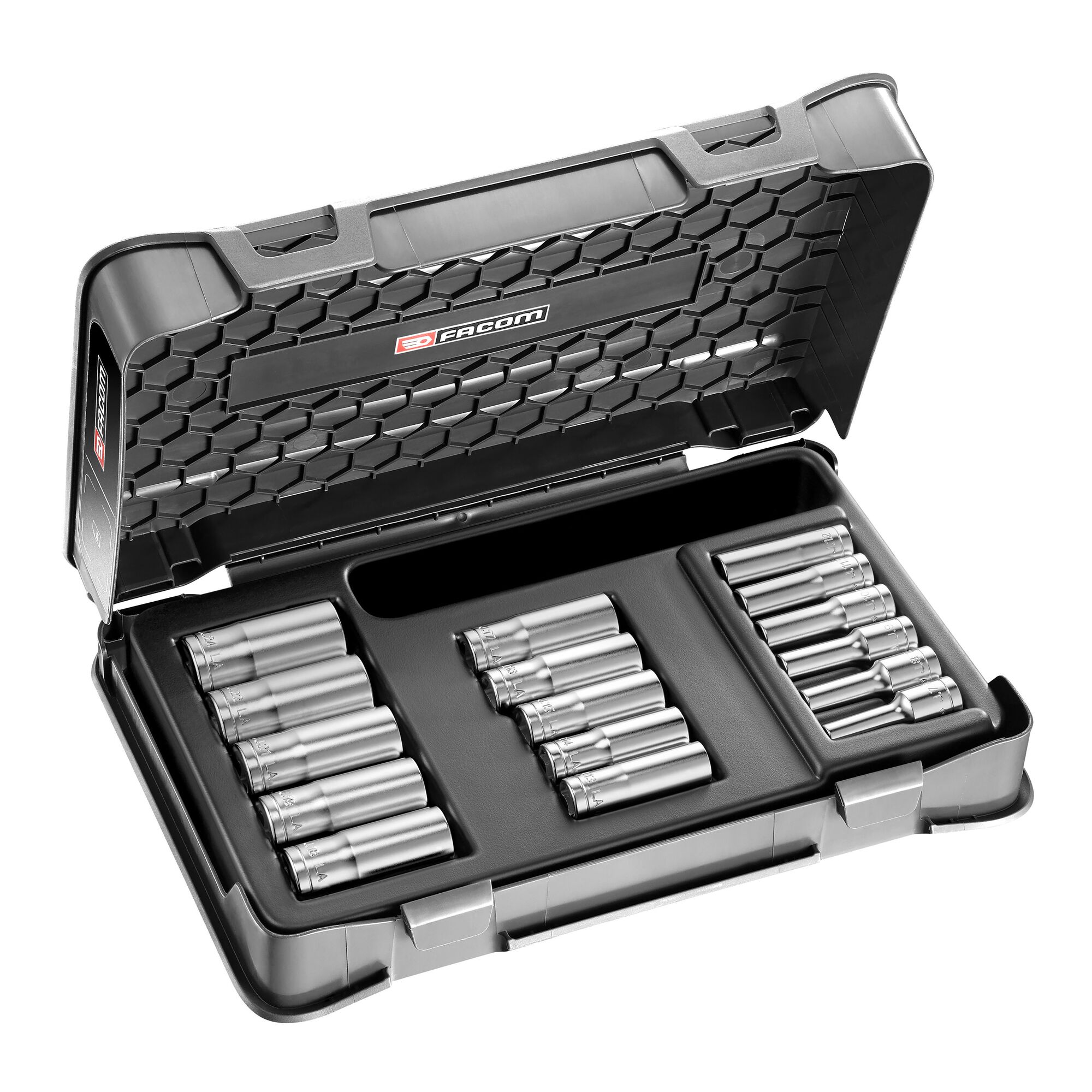 Facom 16-Piece 3/8 in 6 Point Socket Set