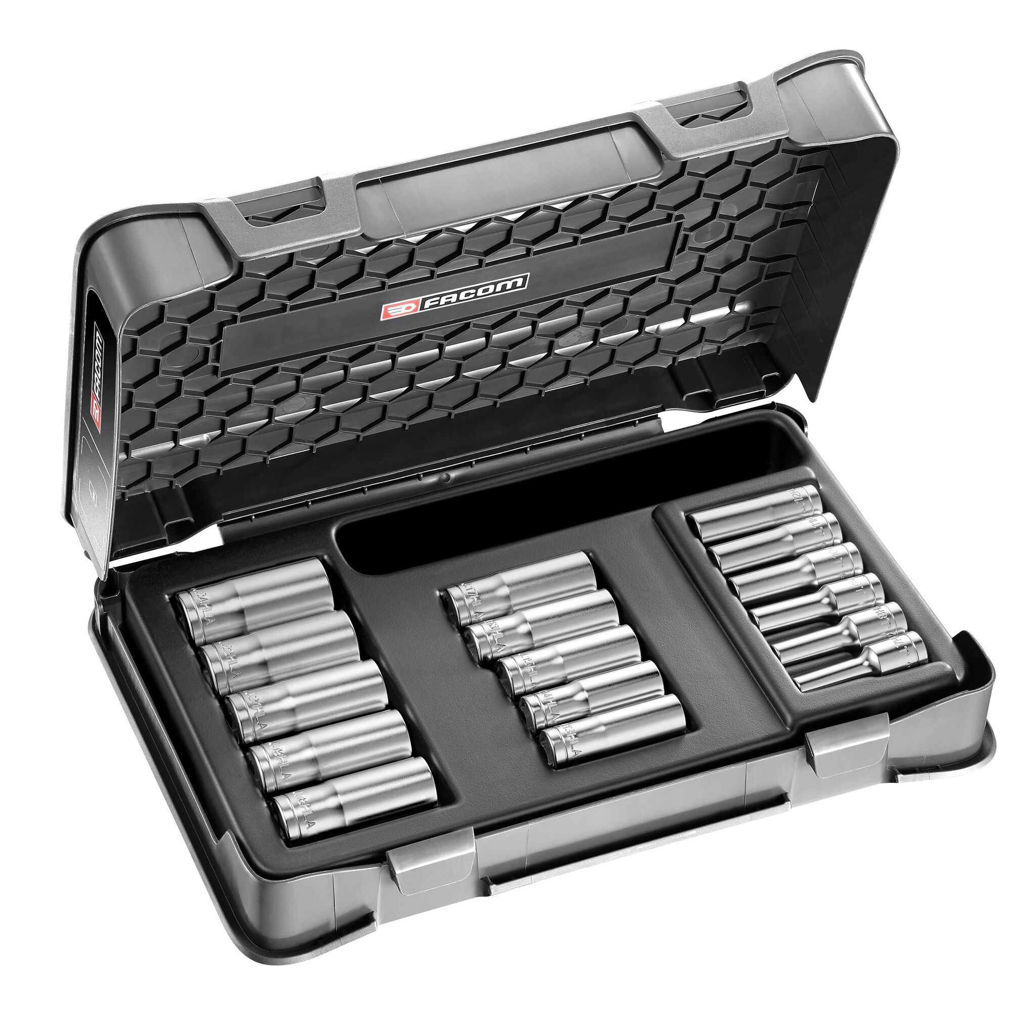 Facom 16-Piece 3/8 in 6 Point Socket Set
