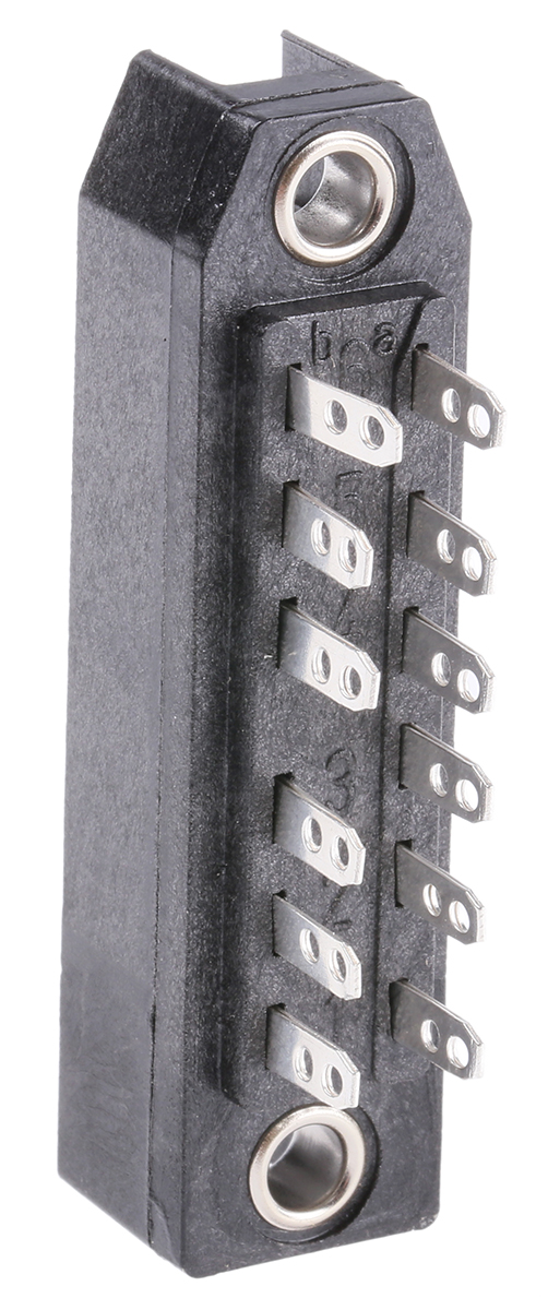 Telegartner J00041A0913, DIN 41612 Connector, 12-Way, 2 Row, J000 Straight Female