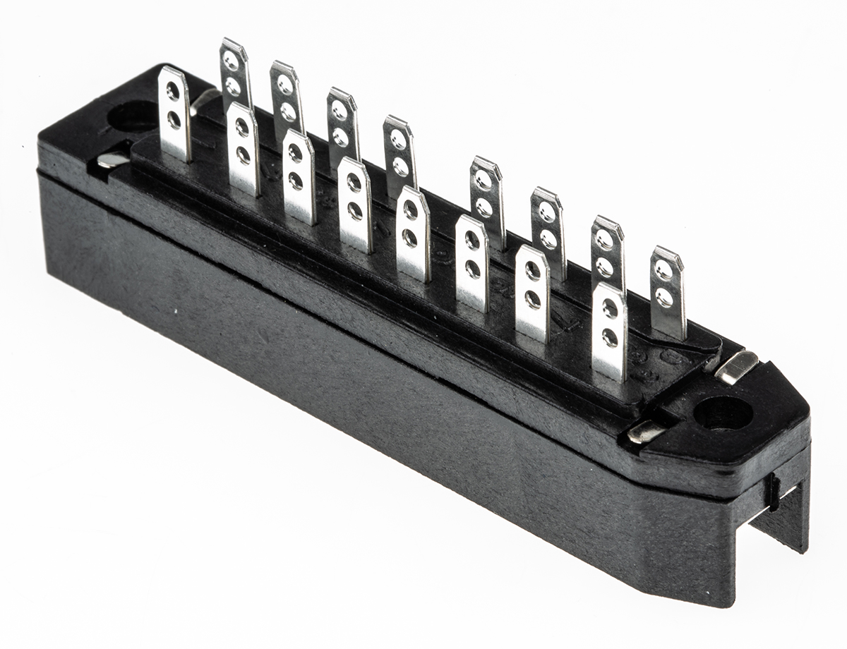 Telegartner J00041A0915, DIN 41612 Connector, 16-Way, 2 Row, J000 Straight Female