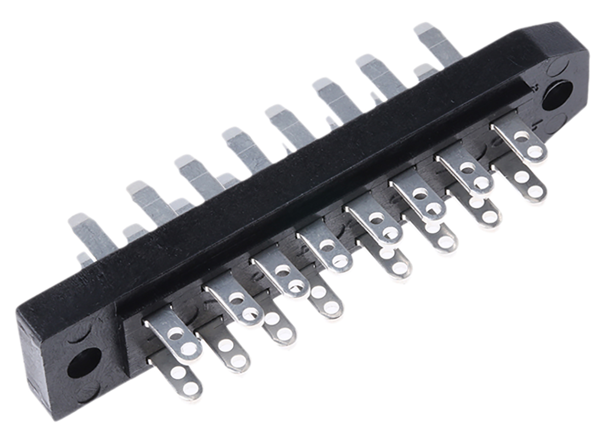 Telegartner J00045A0914, DIN 41612 Connector, 16-Way, 2 Row, J000 Straight Male