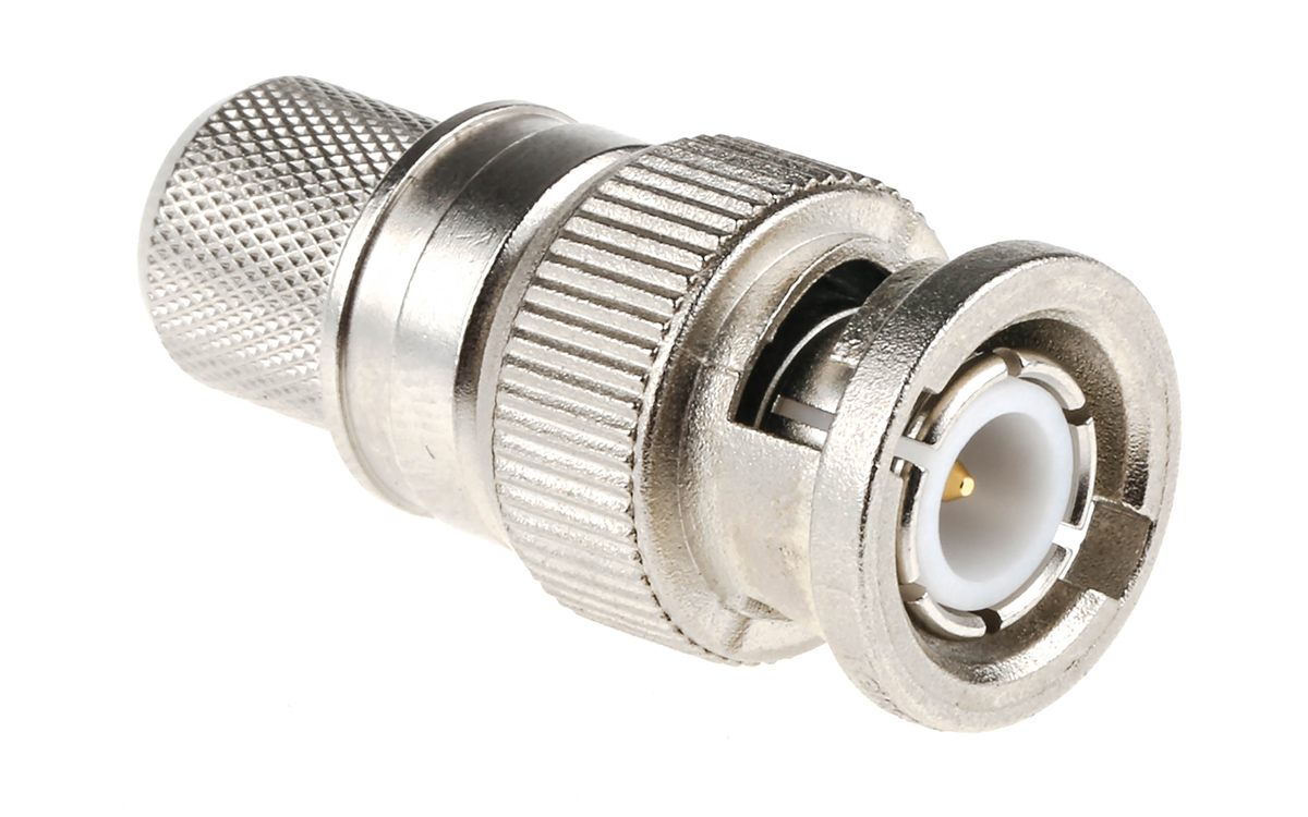 Telegartner BNC Series Cable Male BNC, 50 Ω, Straight Body Crimp
