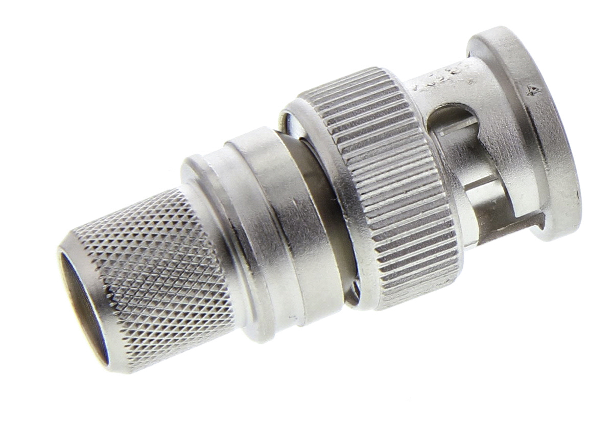 Telegartner BNC Series Cable Male BNC, 75 Ω, Straight Body Crimp